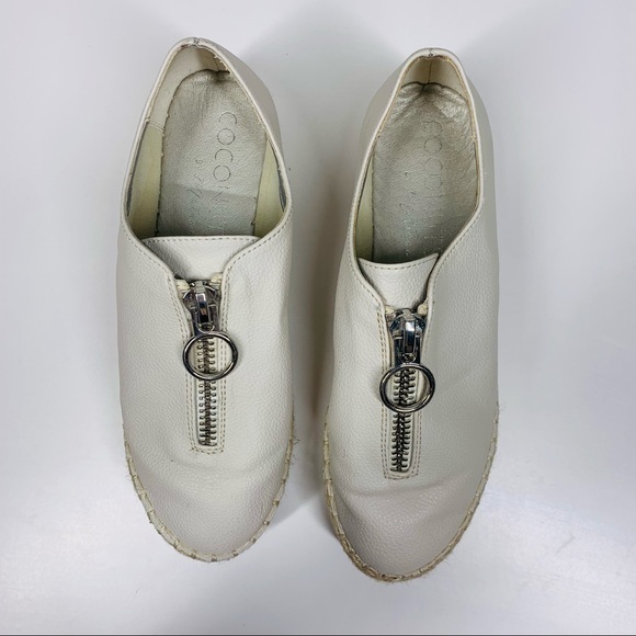 COCONUTS By Matisse Leather‎ Espadrille Zipper Shoe - Picture 4 of 9